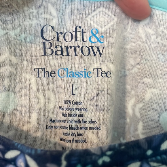 NWOT Croft and Barrow classic tee - Picture 2 of 3